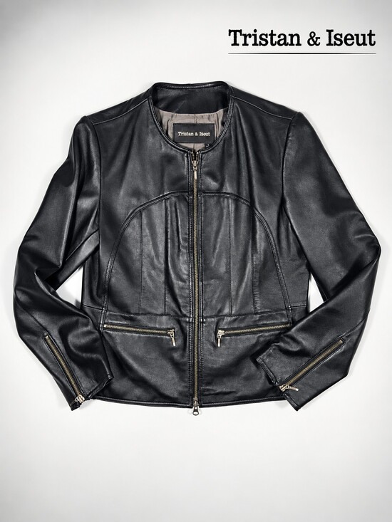 Tristan & Iseut Jackets & Blazers - Tristan & Iseut Genuine Leather Jacket – Women’s Large